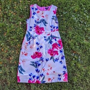 Floral Sheath Dress